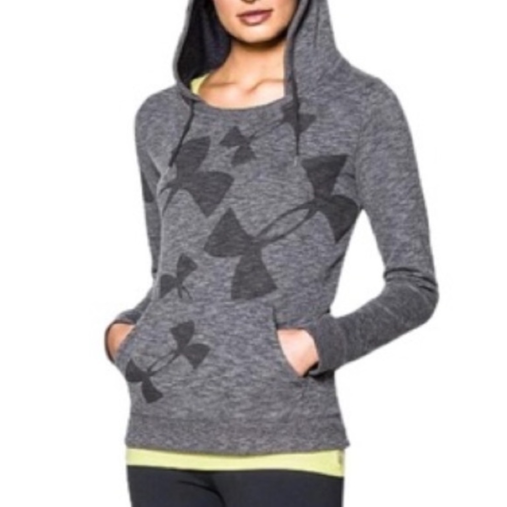 Under Armour Kaleidalogo Pullover Hoodie Gray